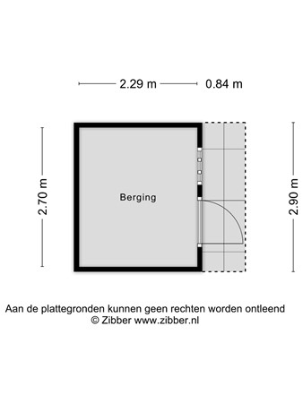 Floorplan - Berkenlaan 83, 5271 NE Sint-Michielsgestel